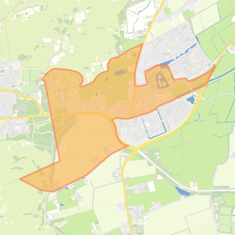 Kaart van de buurt Egmond aan den Hoef - Centrum.