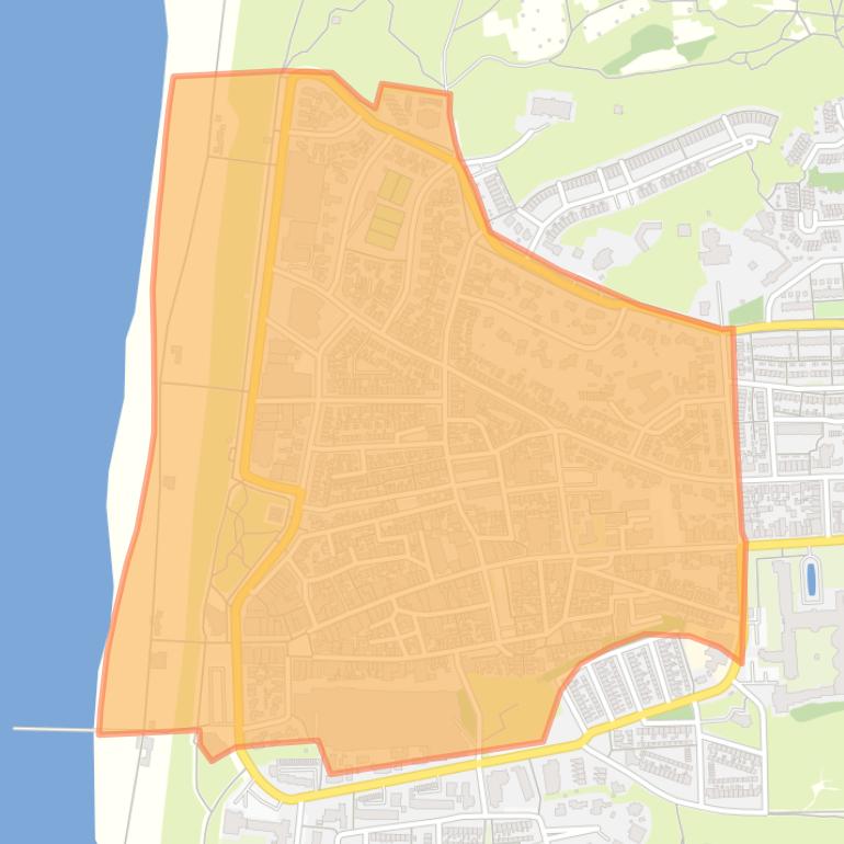 Kaart van de buurt Egmond aan Zee - Centrum.