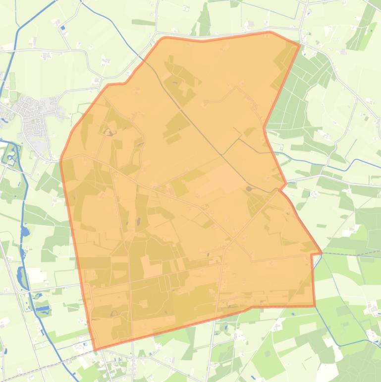 Kaart van de buurt Eikelhof.