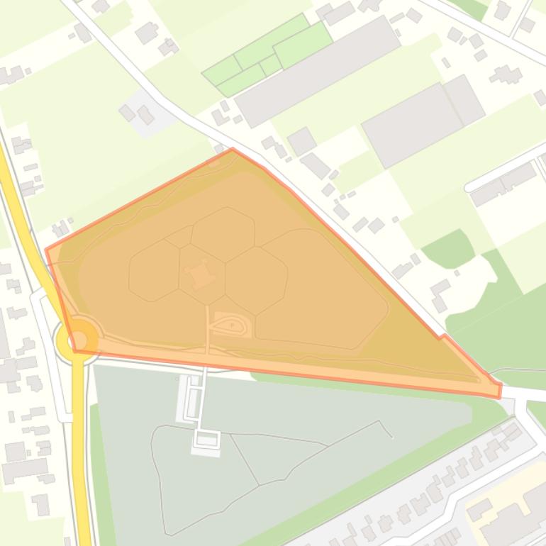 Kaart van de buurt Eikenhof.