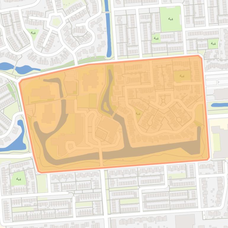 Kaart van de buurt Eiland.