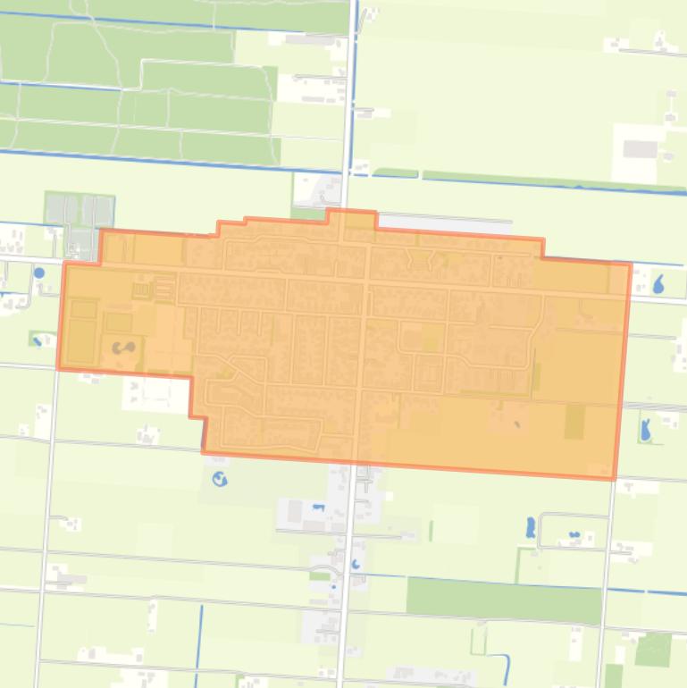 Kaart van de buurt Elim Kern.