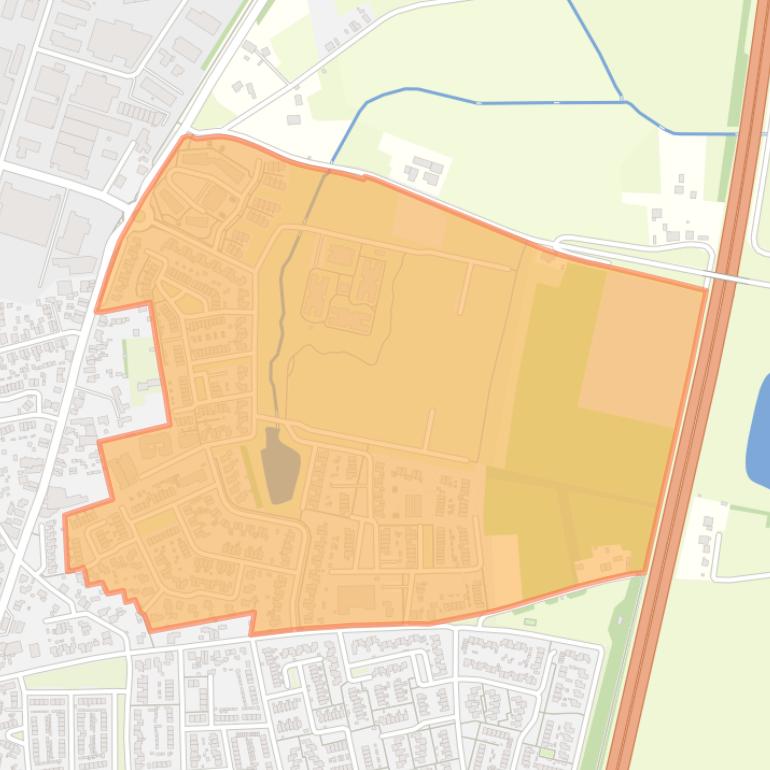 Kaart van de buurt Elzenbos.