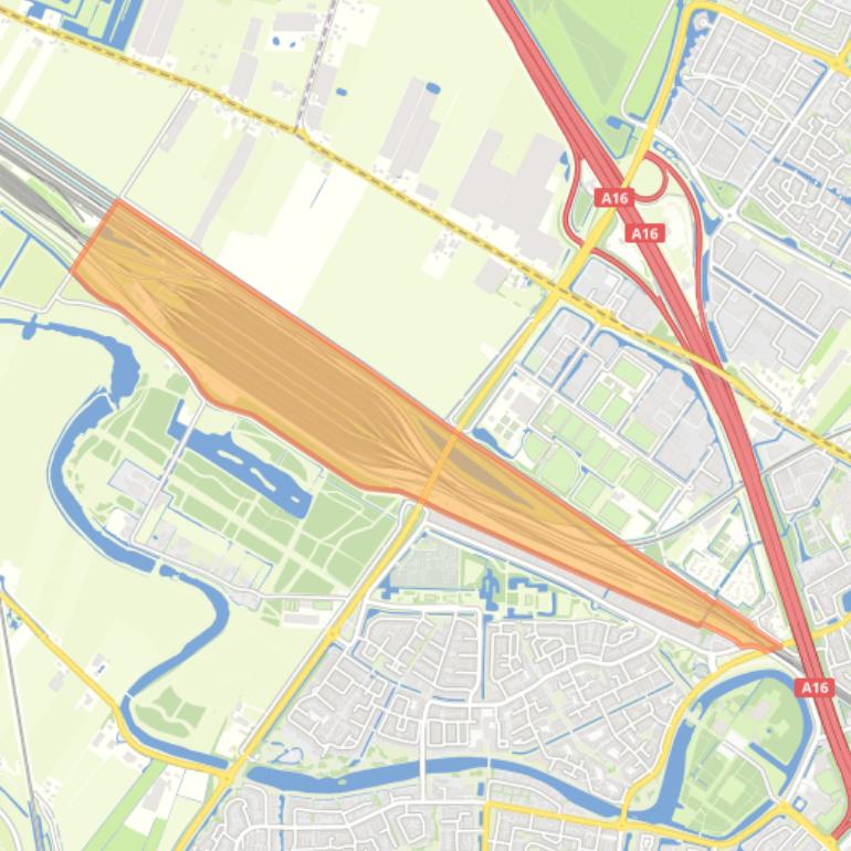 Kaart van de buurt Emplacement ’Kijfhoek’.