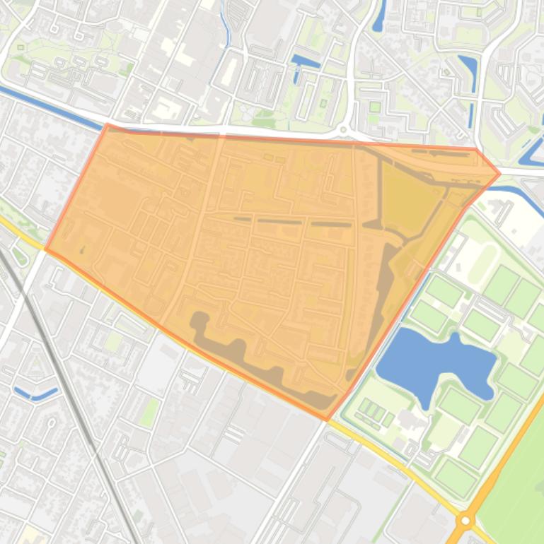 Kaart van de buurt Engelenburg.