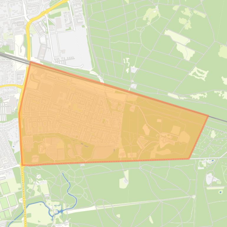 Kaart van de buurt Enka.