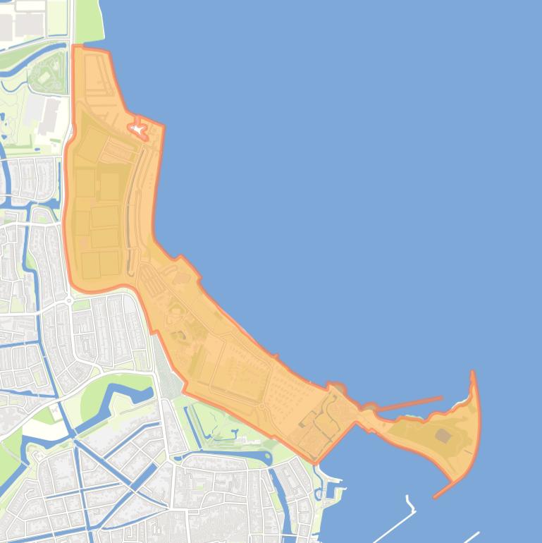 Kaart van de buurt Enkhuizerzand.