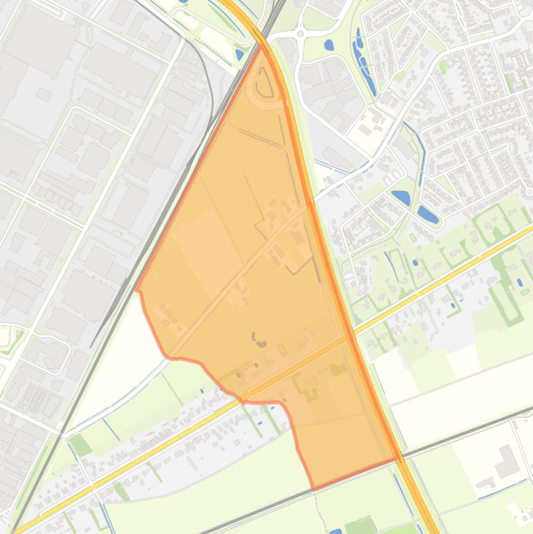 Kaart van de buurt Enschot West.