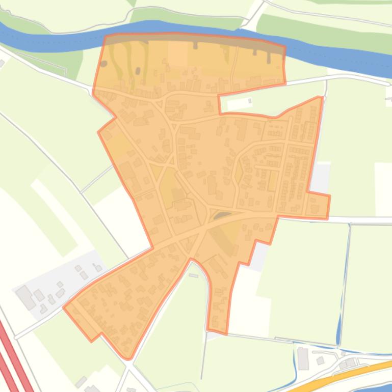 Kaart van de buurt Enspijk.