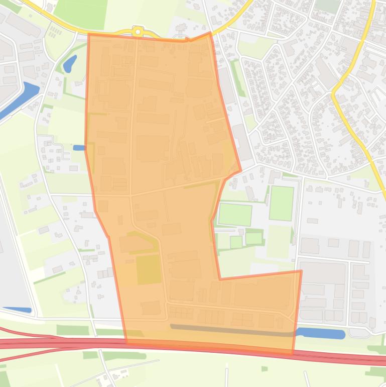 Kaart van de buurt Enter-West.