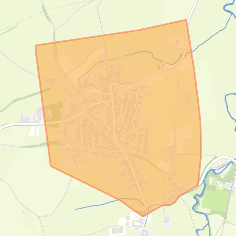 Kaart van de buurt Epen.