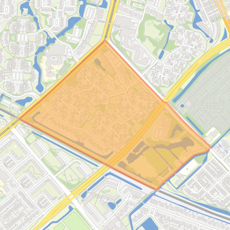 Kaart van de buurt Essesteijn / Tuinen.