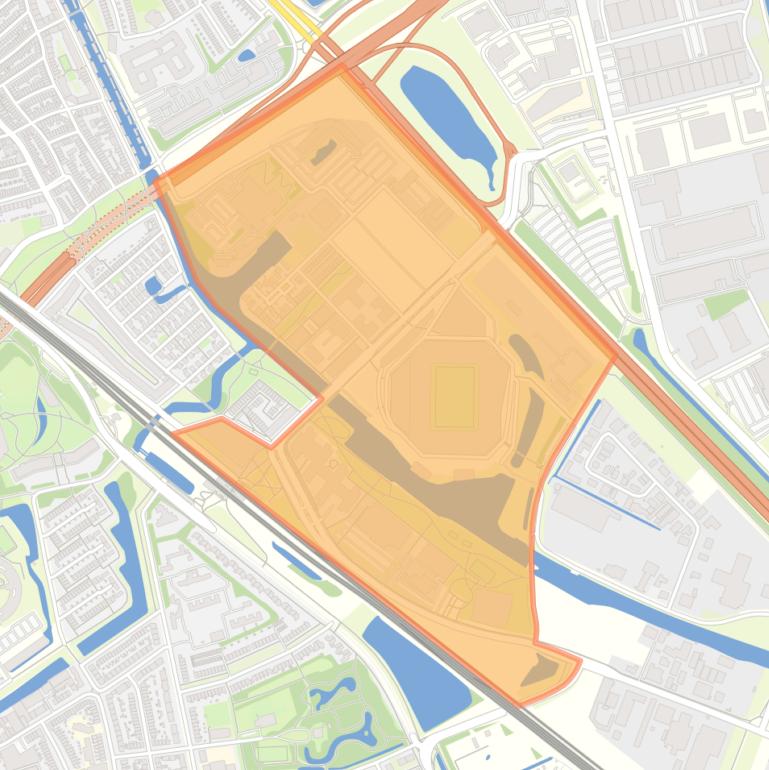 Kaart van de buurt Europapark.