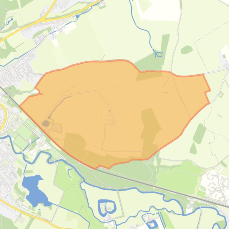 Kaart van de buurt Euverem.