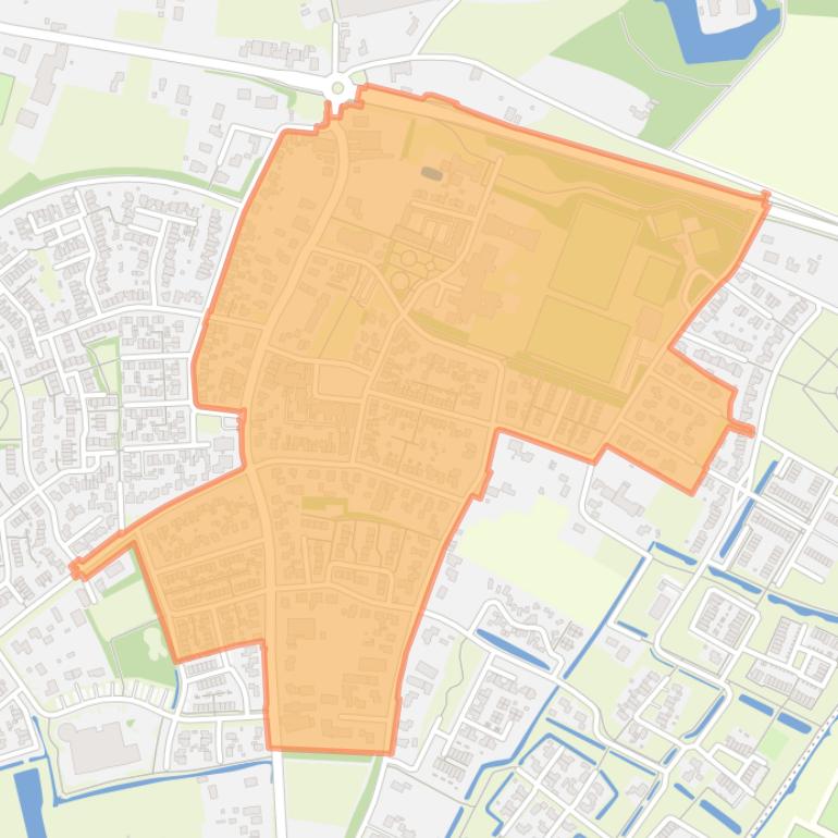 Kaart van de buurt Ewijk-Centrum.