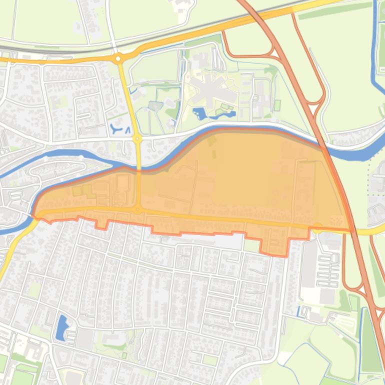 Kaart van de buurt Farmsumerweg.