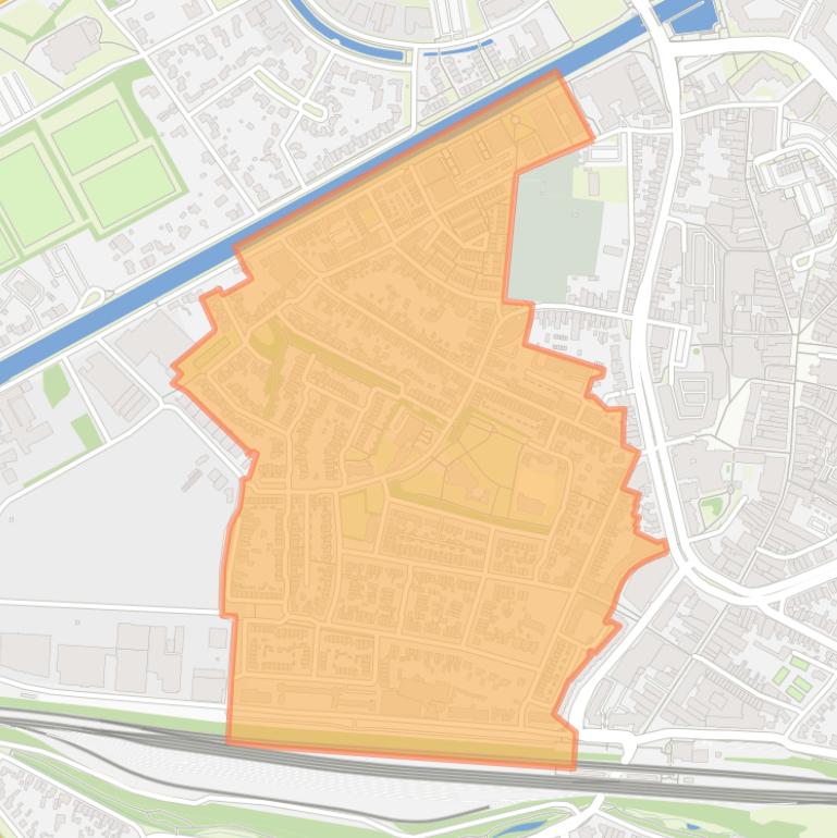 Kaart van de buurt Fatima.