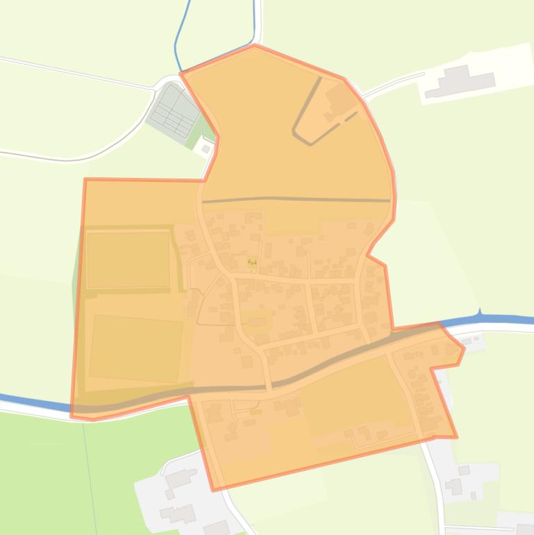 Kaart van de buurt Feerwerd.