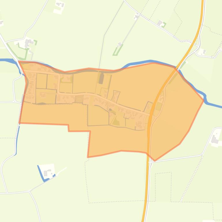 Kaart van de buurt Feinsum.