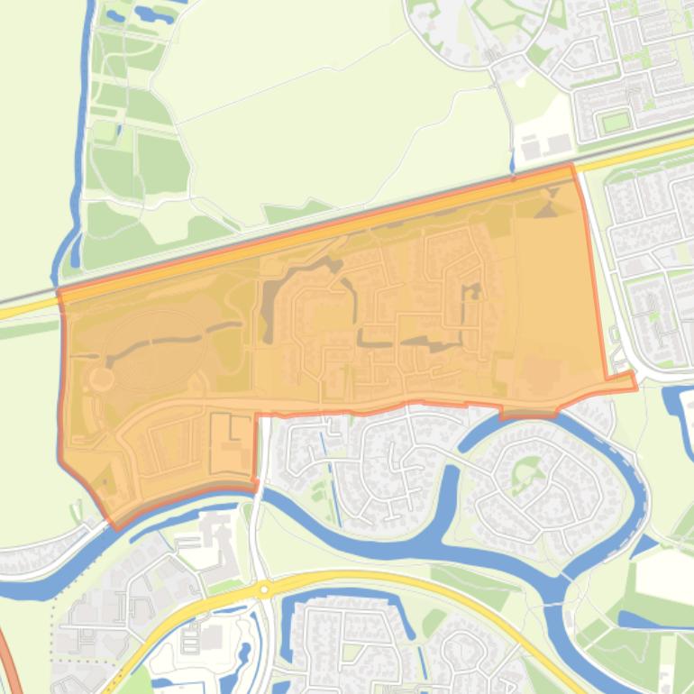 Kaart van de buurt Fivelmonde.