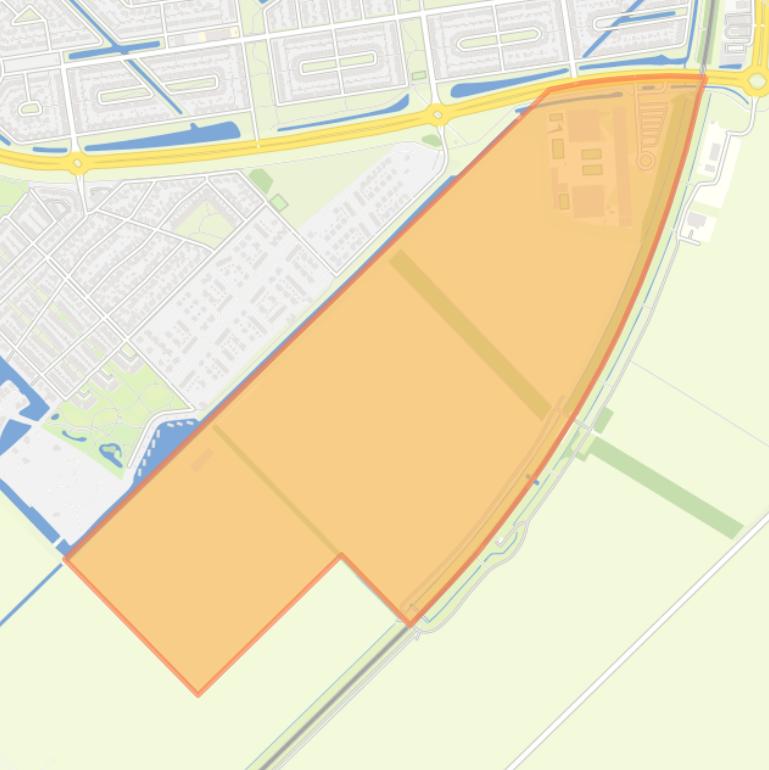 Kaart van de buurt Flora Oost PIL.