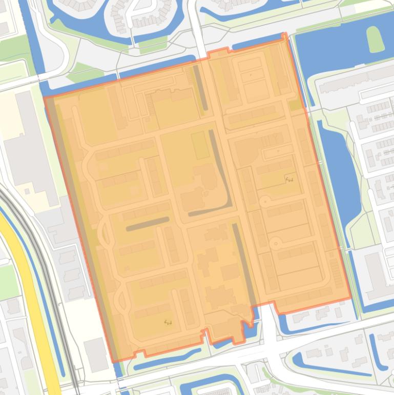 Kaart van de Florabuurt.