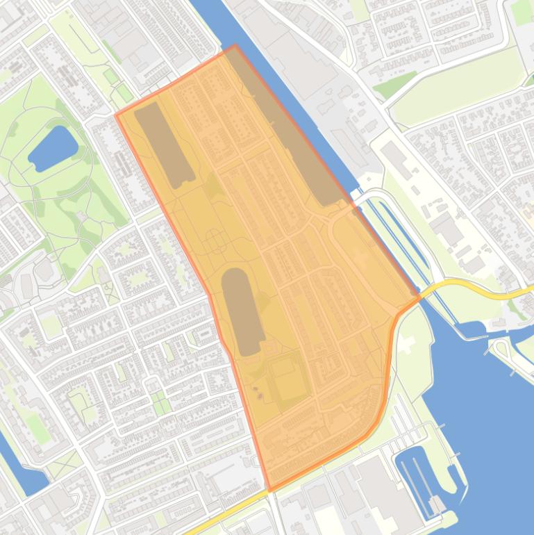 Kaart van de Florabuurt.