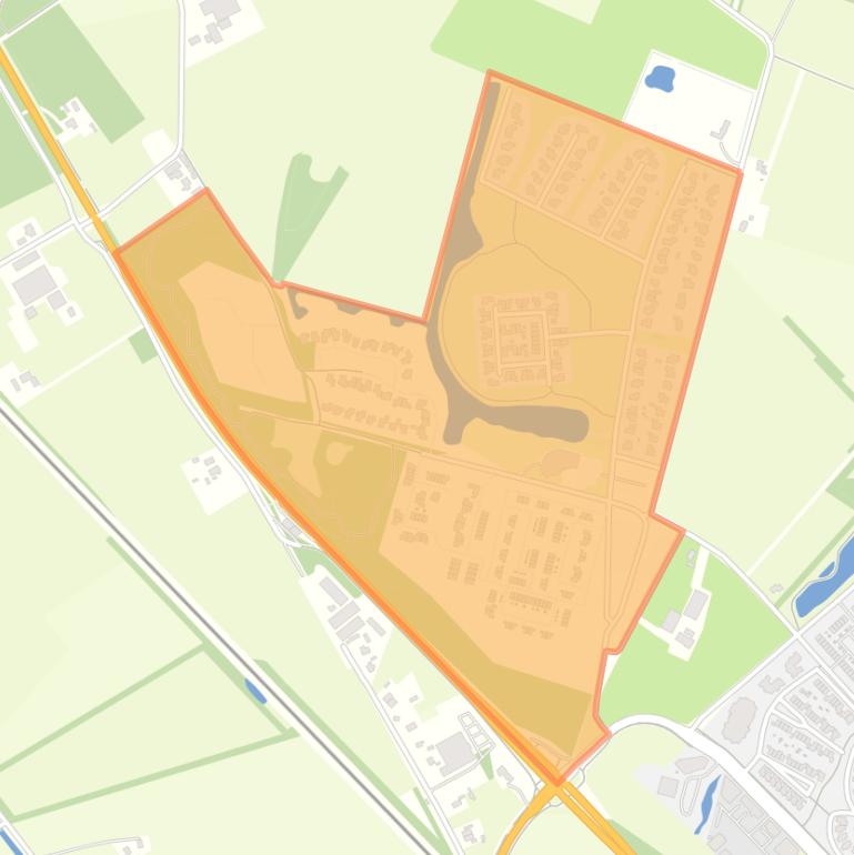 Kaart van de buurt Franciscushof.