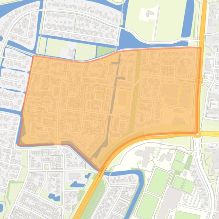 Kaart van de buurt Franeker Sexbierumerplan.