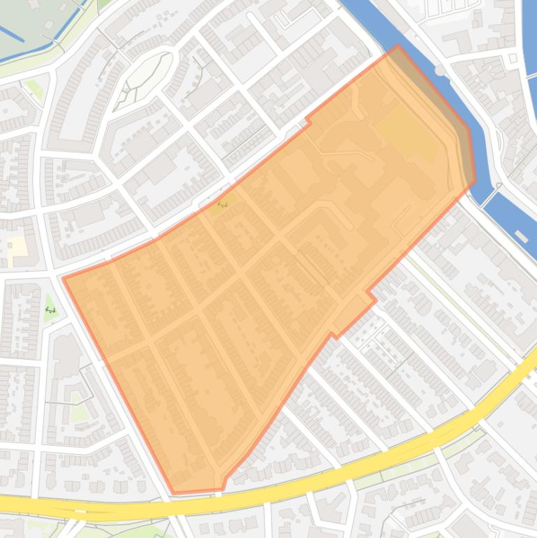Kaart van de buurt Frankenland.