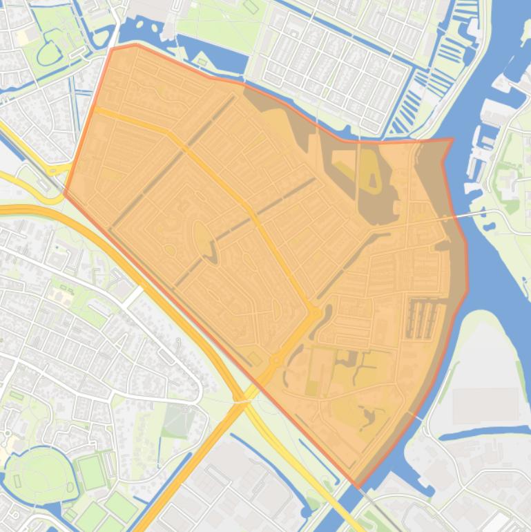 Kaart van de buurt Frankhuis.