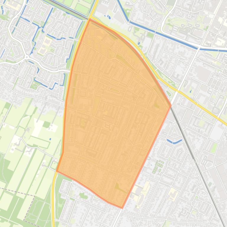 Kaart van de buurt Franse Gat.