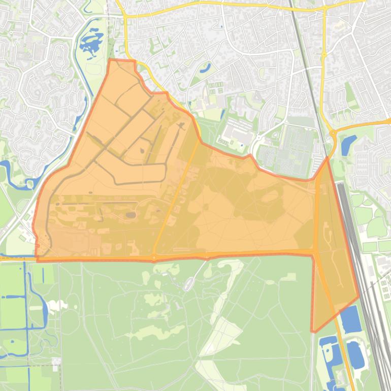 Kaart van de buurt Fransekamp.