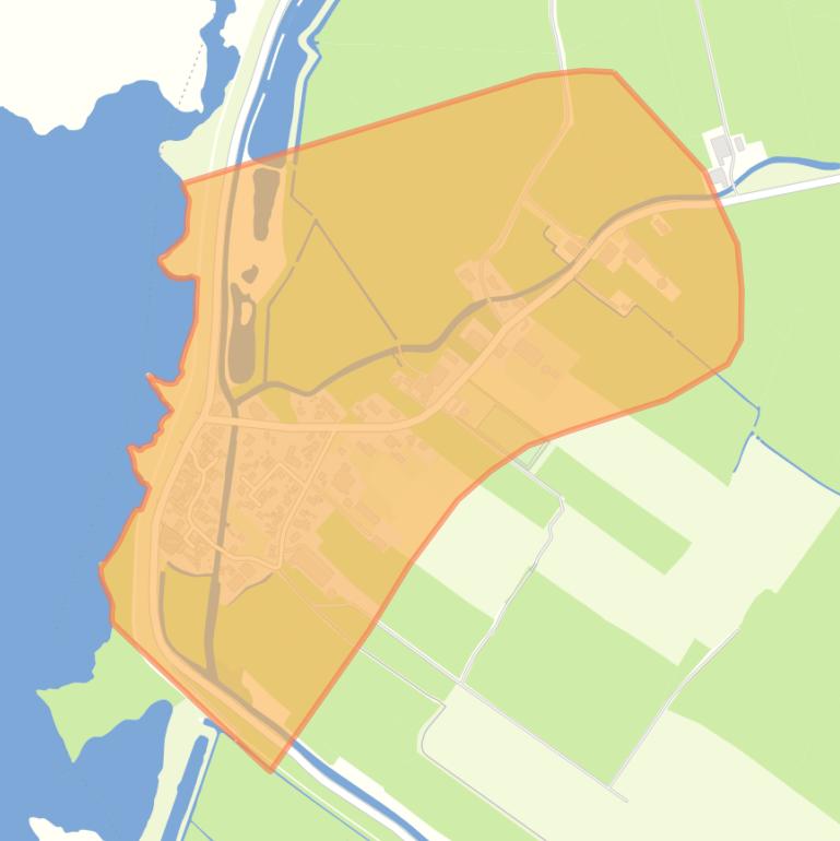 Kaart van de buurt Gaast.