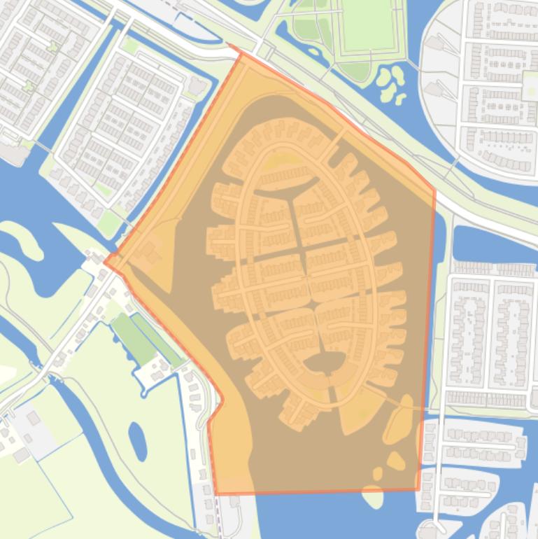 Kaart van de buurt Gaatkensoog.