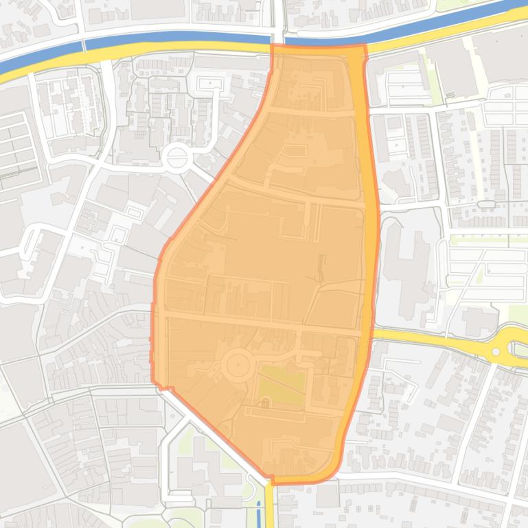 Kaart van de buurt Galgenveld.