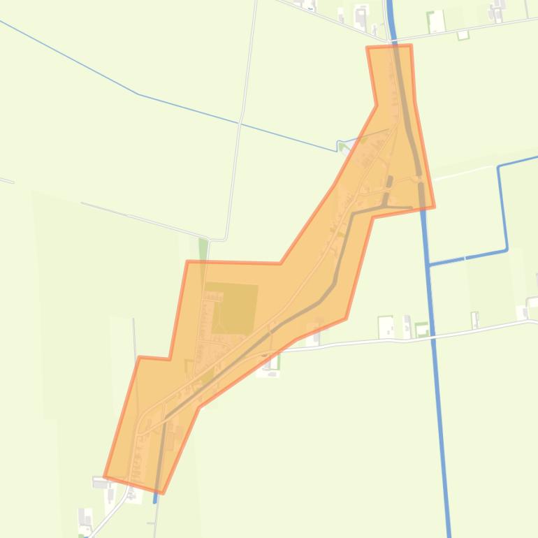 Kaart van de buurt Ganzedijk-Hongerige Wolf.