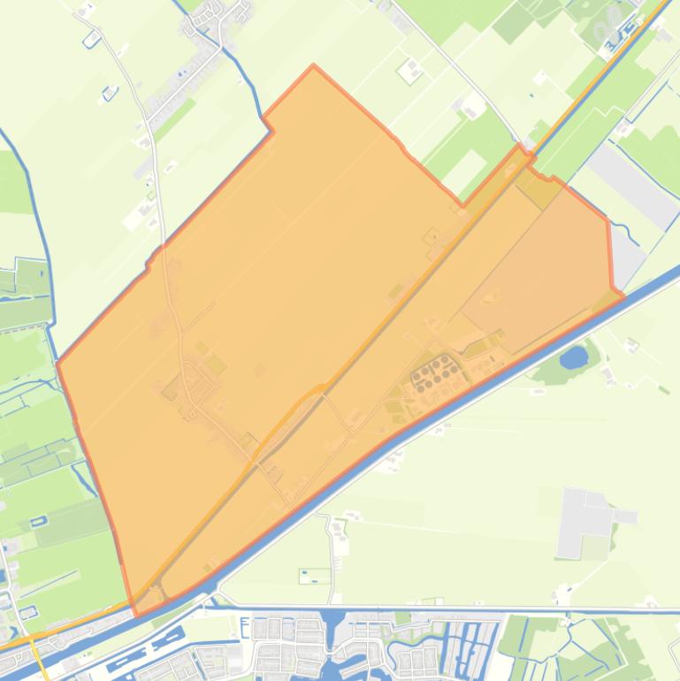 Kaart van de buurt Garmerwolde.