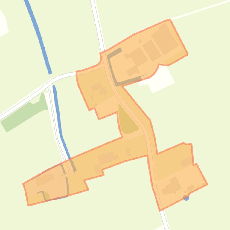 Kaart van de buurt Garreweer.