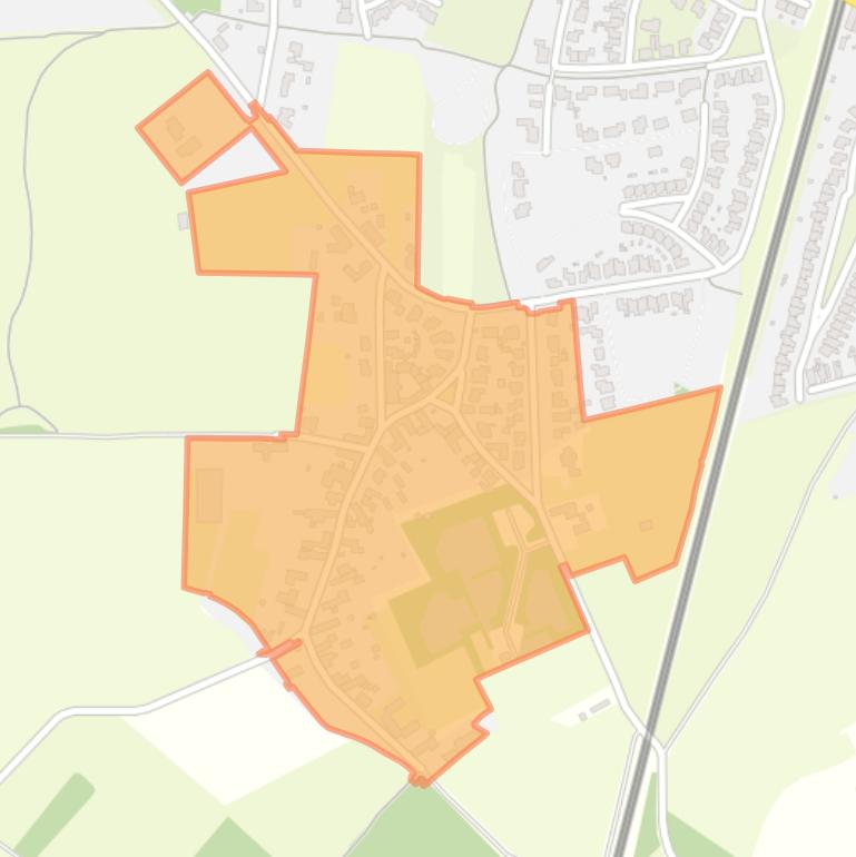 Kaart van de buurt Gebroek.