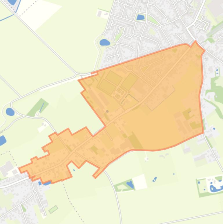 Kaart van de buurt Gedelfte.