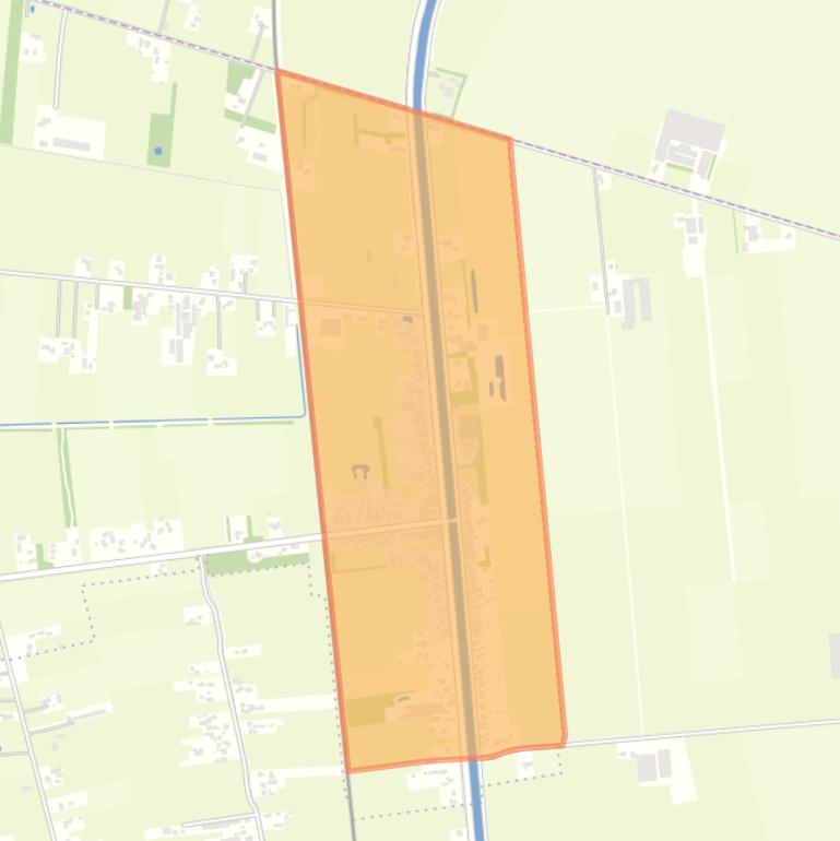 Kaart van de buurt Geerdijk-Oost.