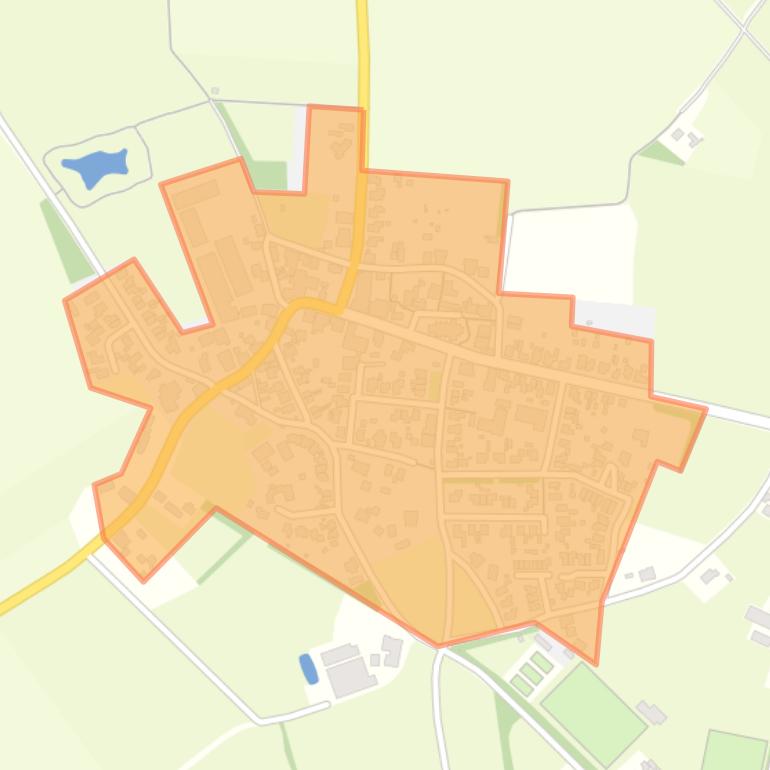 Kaart van de buurt Geesteren.