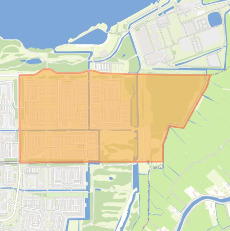 Kaart van de buurt Gein 3.