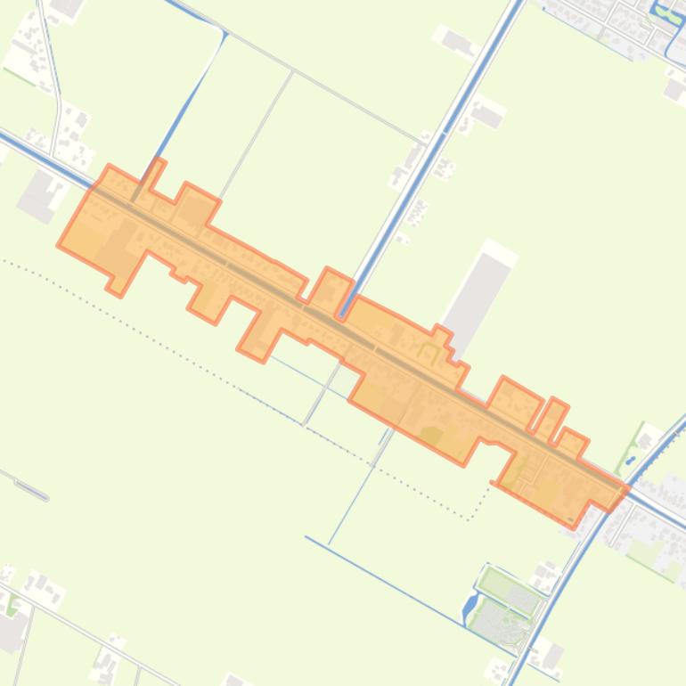 Kaart van de Gelderse Buurt.