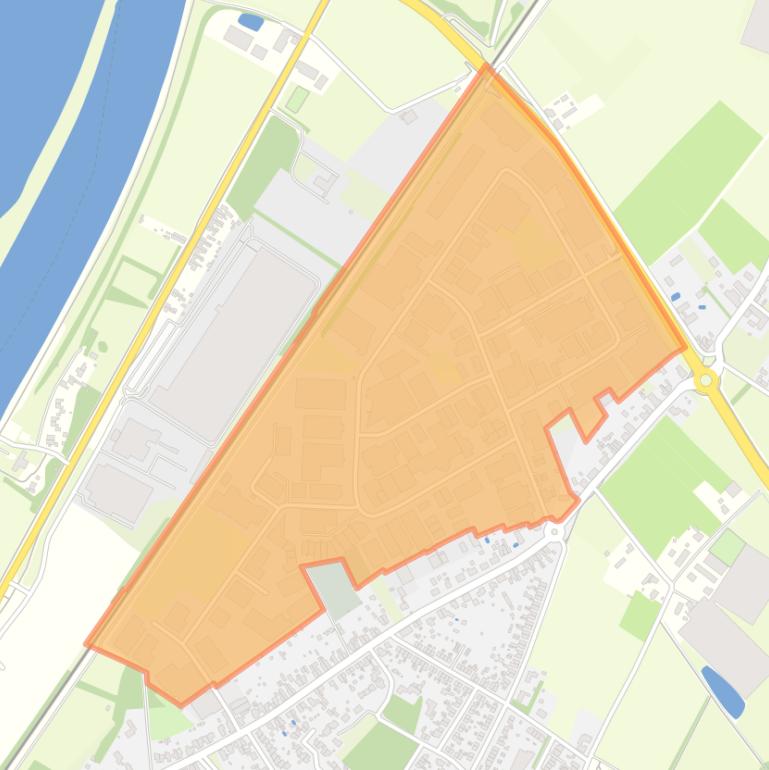 Kaart van de buurt Geloérveld / Pannenberg.