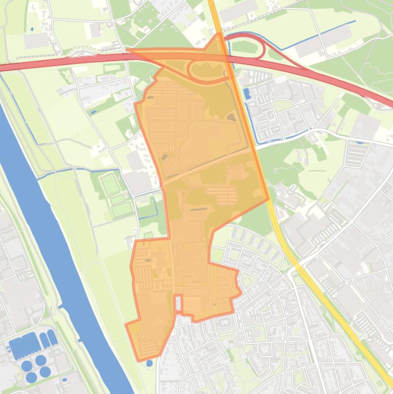 Kaart van de buurt Genooybergen.