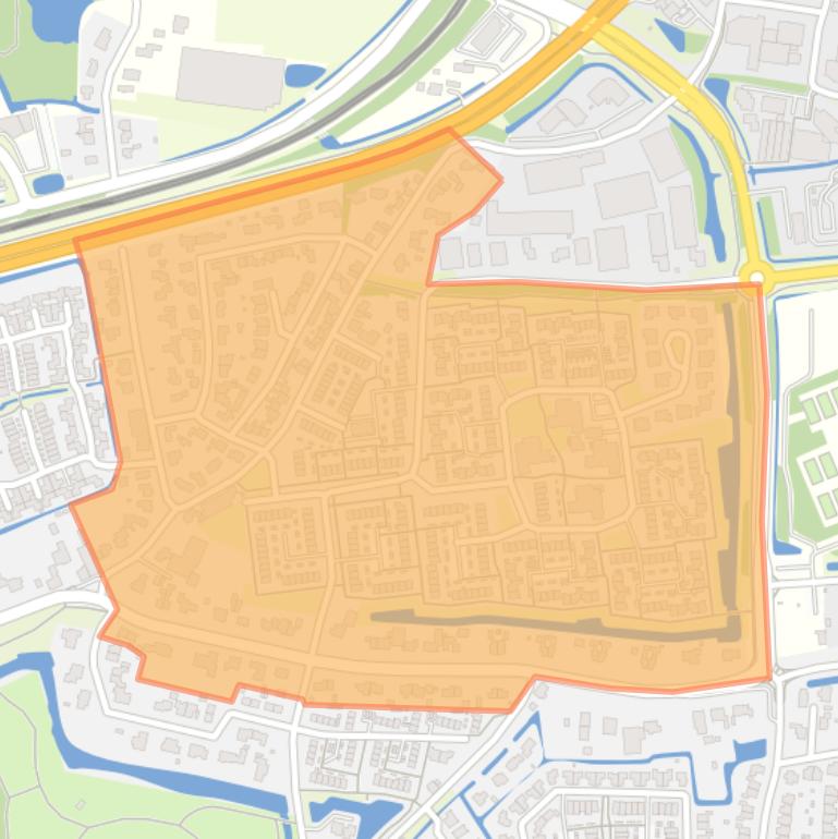 Kaart van de buurt Ghijseland.