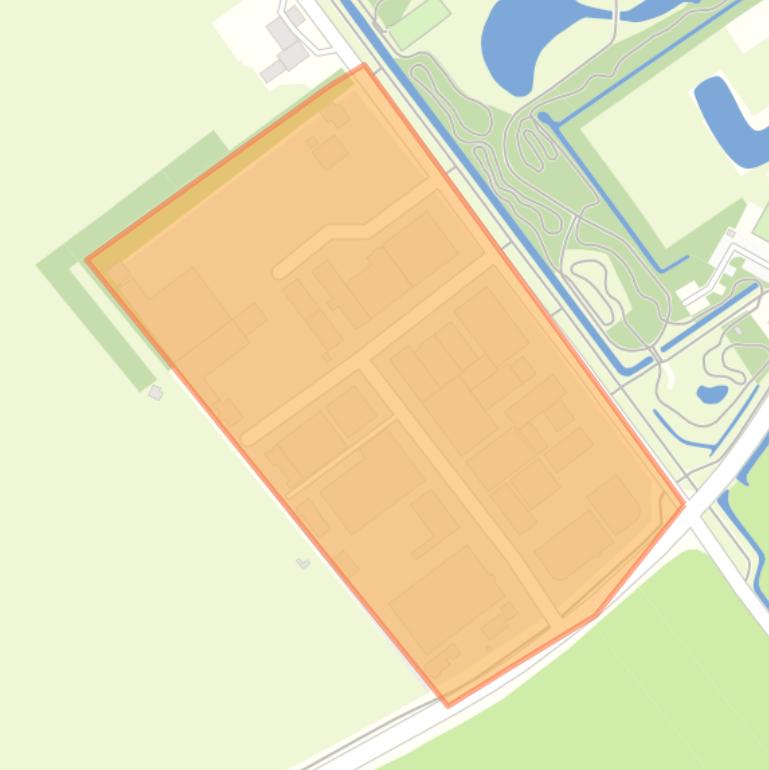 Kaart van de buurt Giessenburg-Industriegebied.