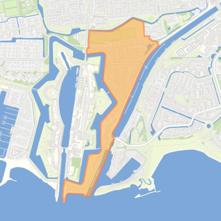 Kaart van de buurt Glaciswijk.